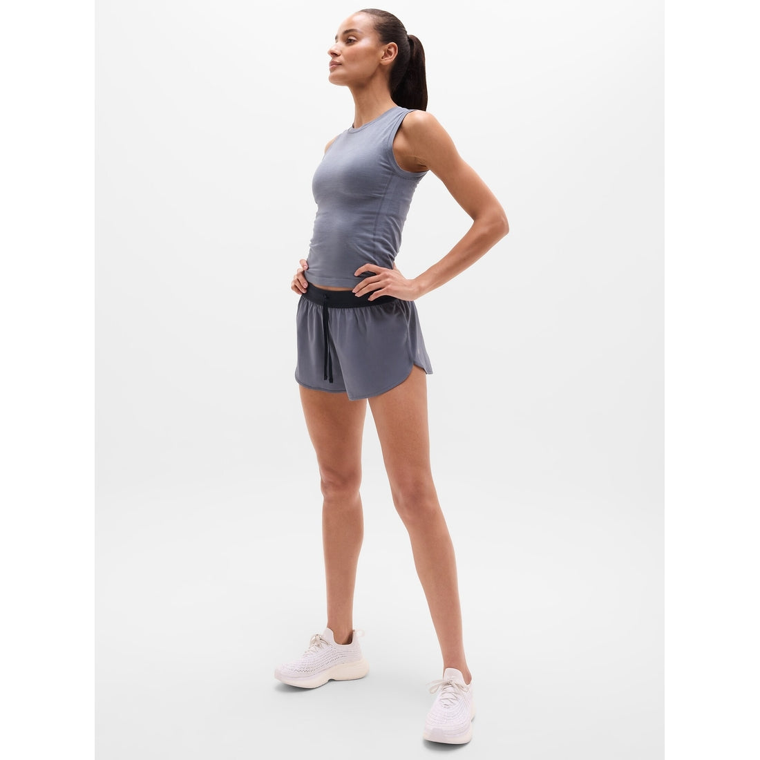 Women's Speedwork Mid Rise Elastic Waistband Short