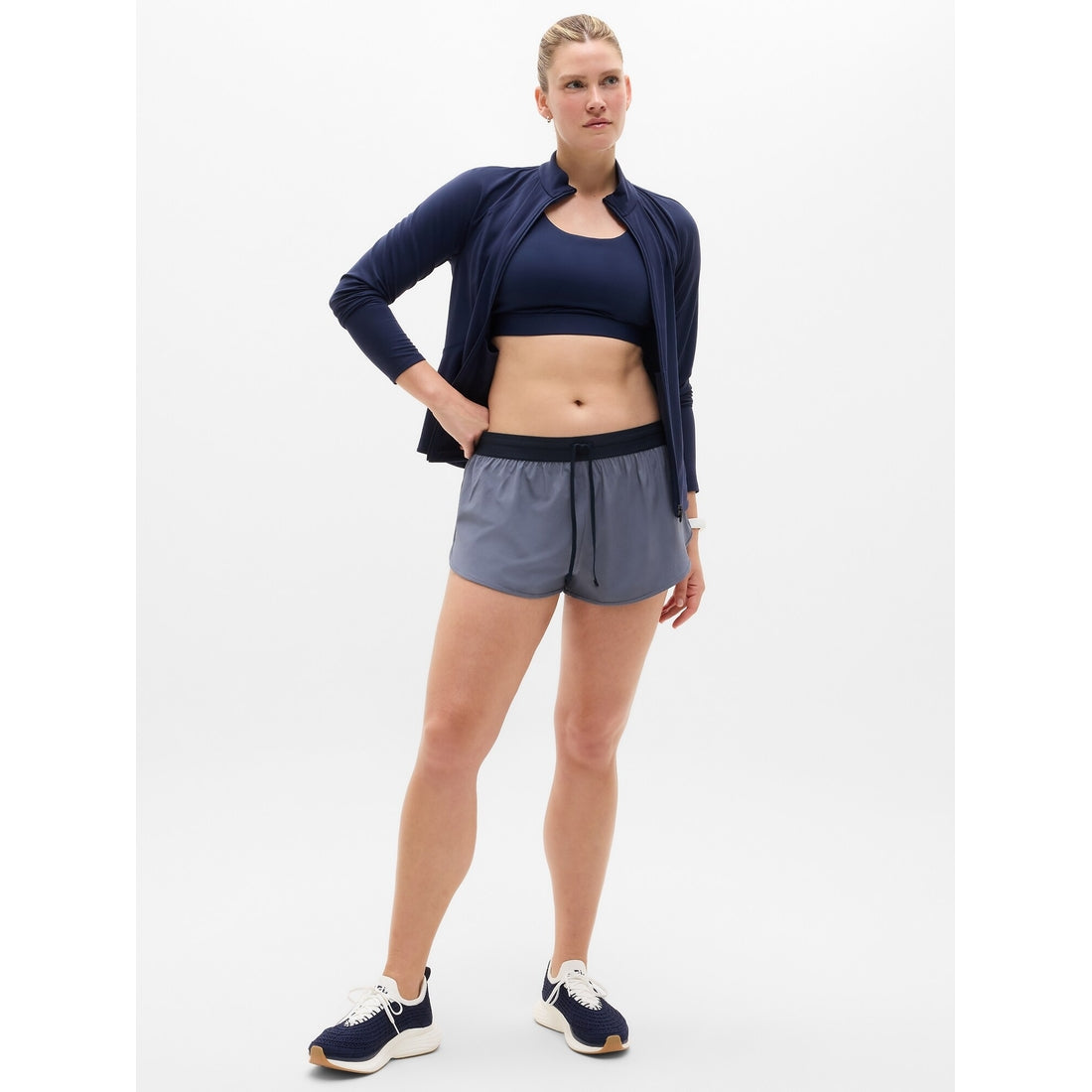 Women's Speedwork Mid Rise Elastic Waistband Short