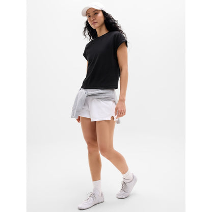 Women's Airy Cotton Terry Sweatshirt Tee