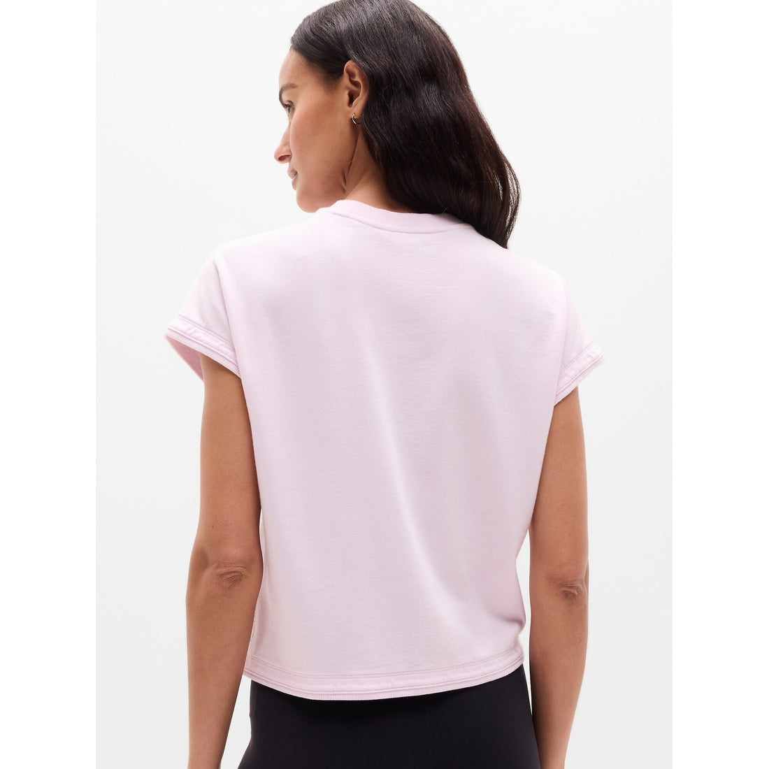 Women's Airy Cotton Terry Sweatshirt Tee