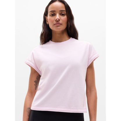 Women's Airy Cotton Terry Sweatshirt Tee