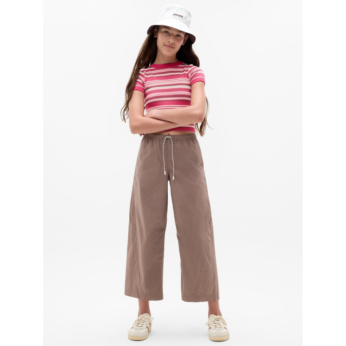 Athleta Girl Rise Above High Neck Tee