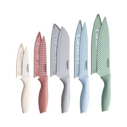 Cuisinart 10-Piece Farmhouse Printed Cutlery Set