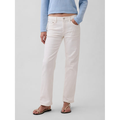 Women's Mid Rise Straight Jeans