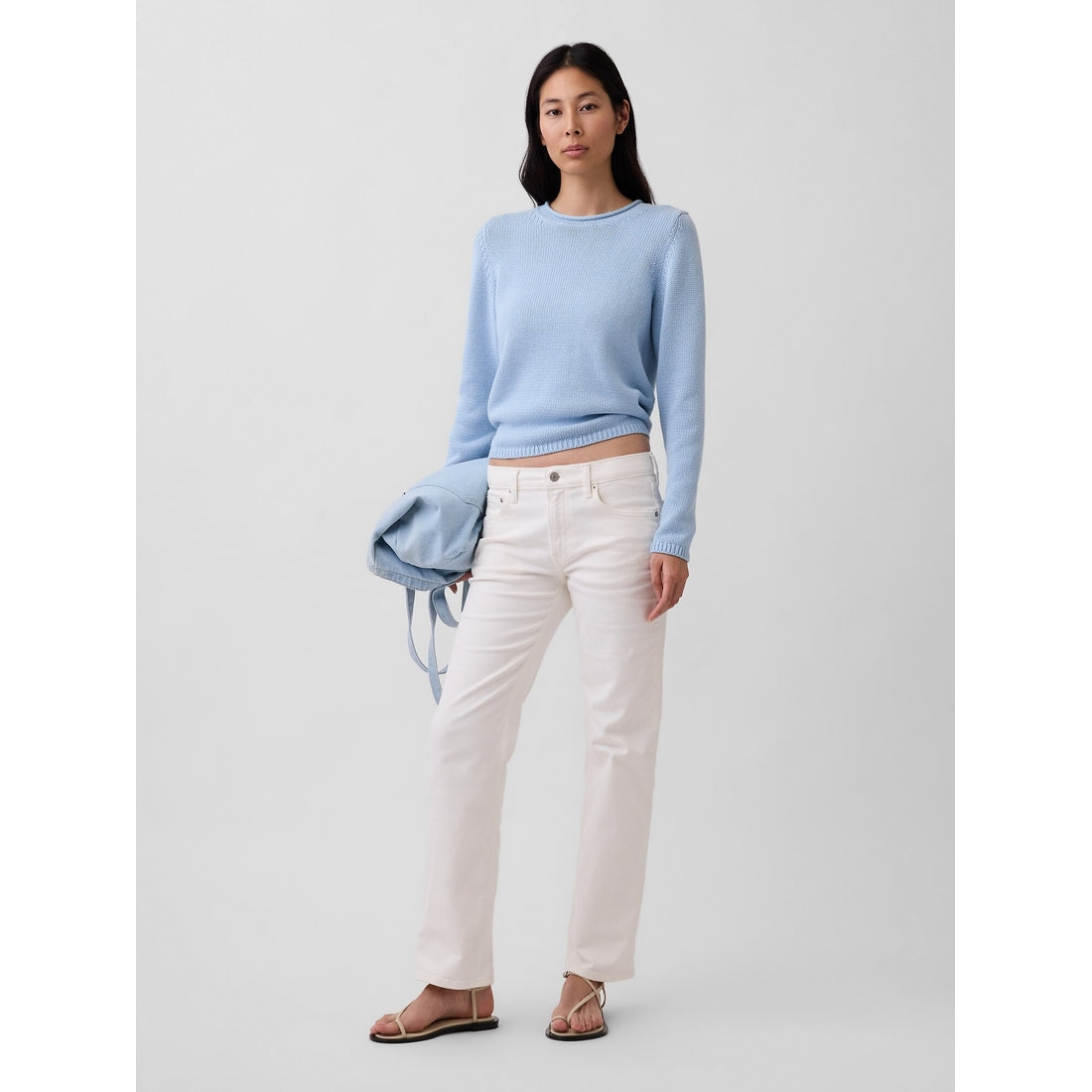 Women's Mid Rise Straight Jeans
