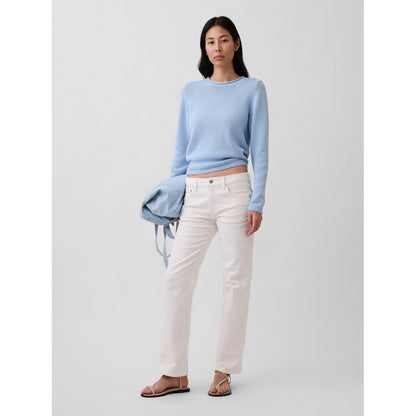 Women's Mid Rise Straight Jeans