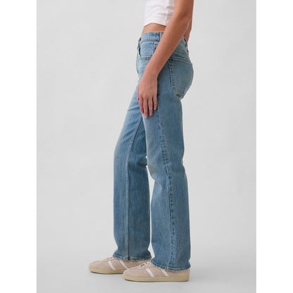 Women's Mid Rise Straight Jeans