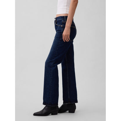 Women's Mid Rise Straight Jeans