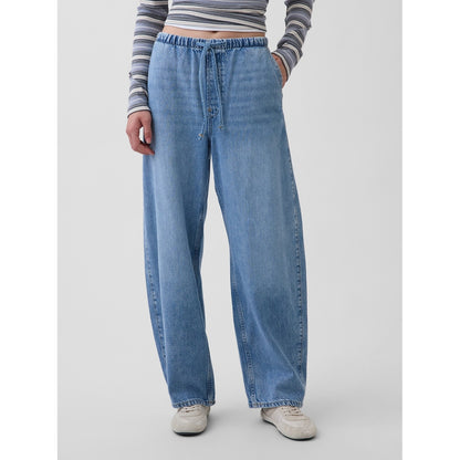 Women's High Rise Easy Barrel Jeans
