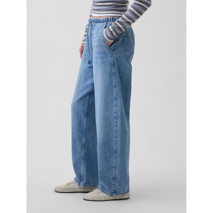 Women's High Rise Easy Barrel Jeans