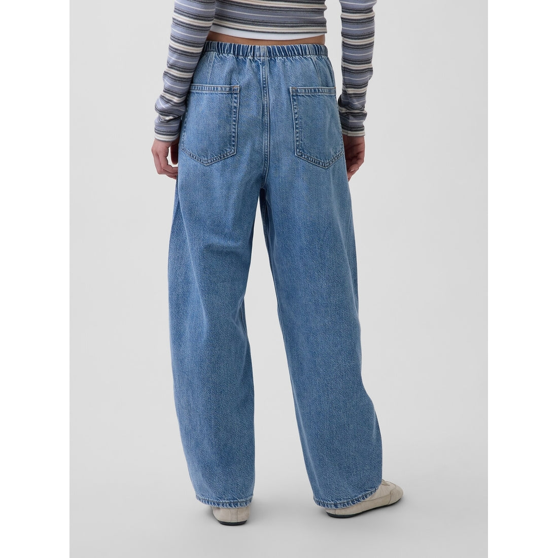 Women's High Rise Easy Barrel Jeans