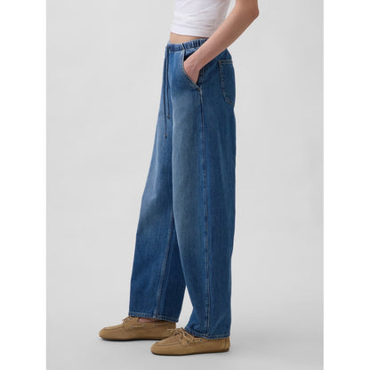 Women's High Rise Easy Barrel Jeans