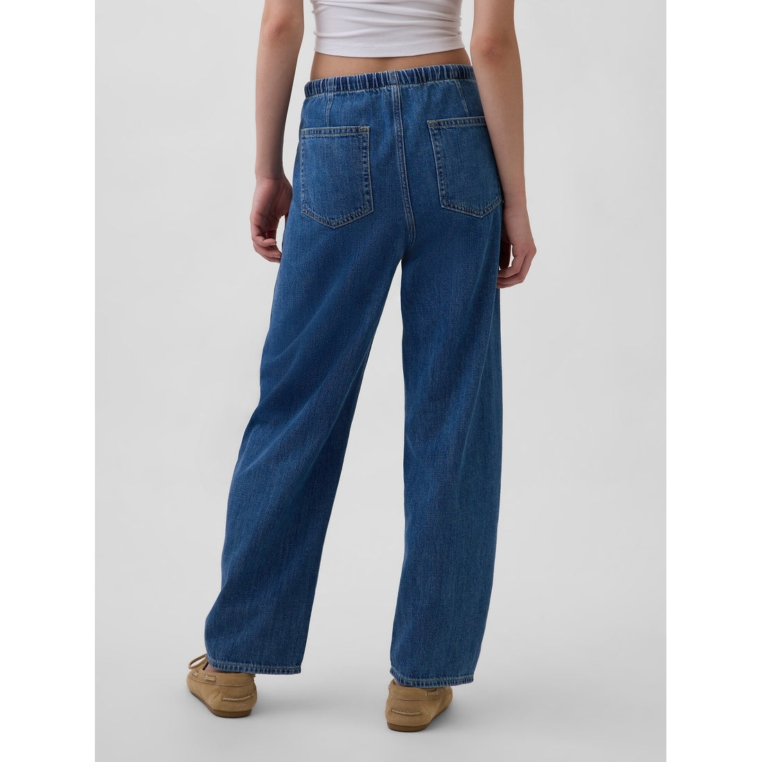 Women's High Rise Easy Barrel Jeans