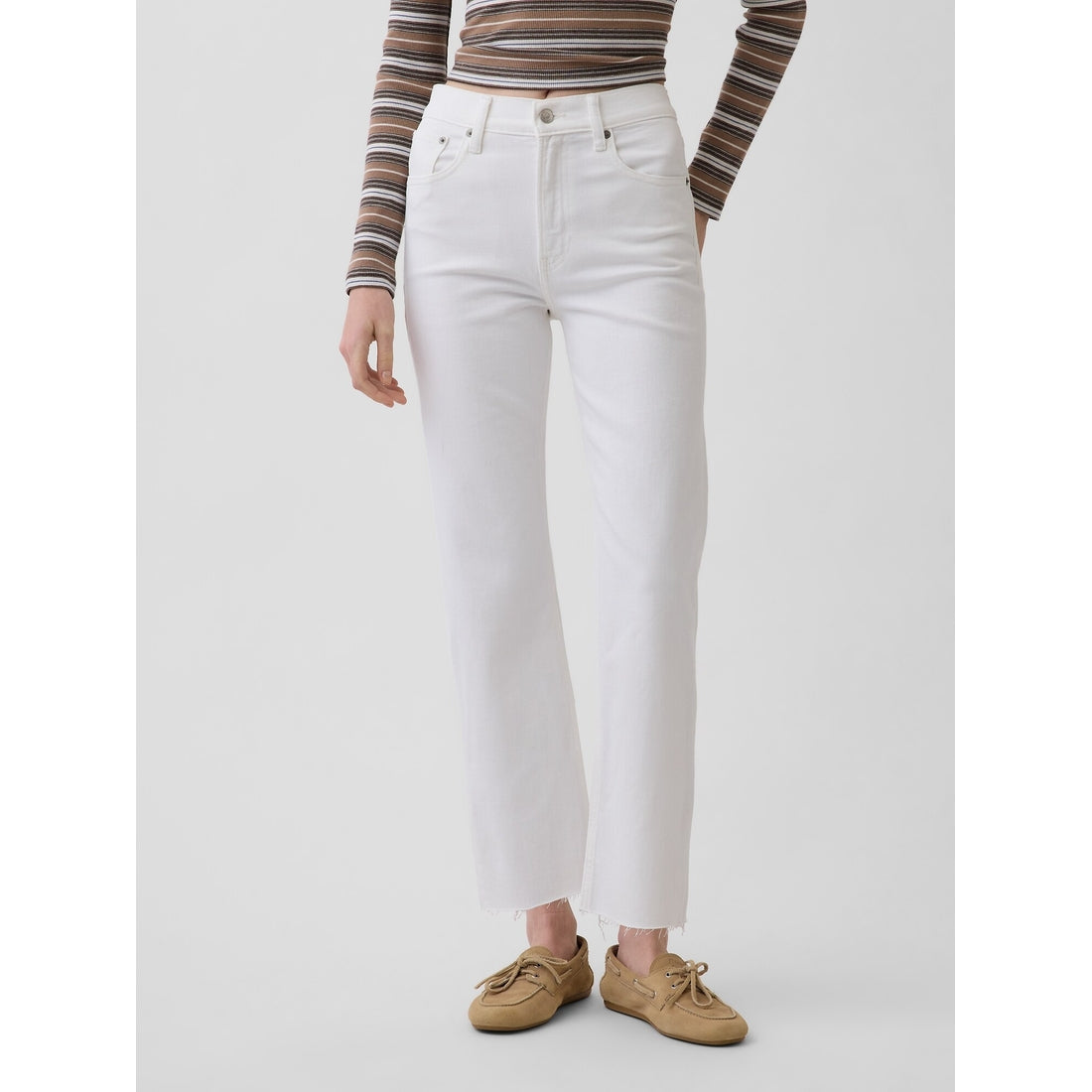 Women's High Rise '90S Slim Straight Crop Jeans