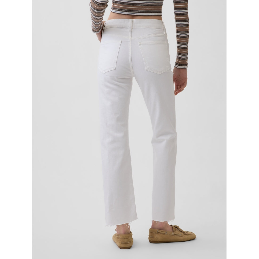 Women's High Rise '90S Slim Straight Crop Jeans