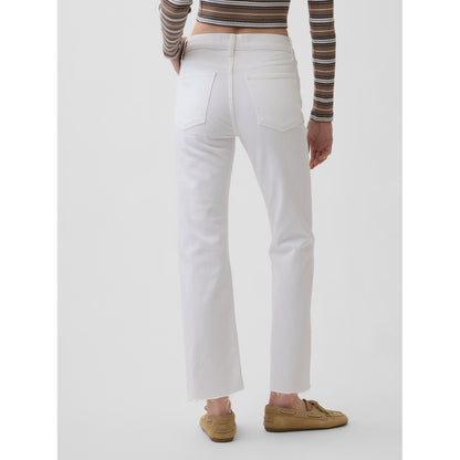 Women's High Rise '90S Slim Straight Crop Jeans