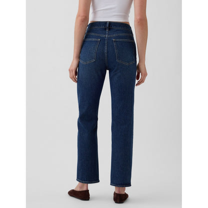 Women's High Rise '90S Slim Straight Crop Jeans