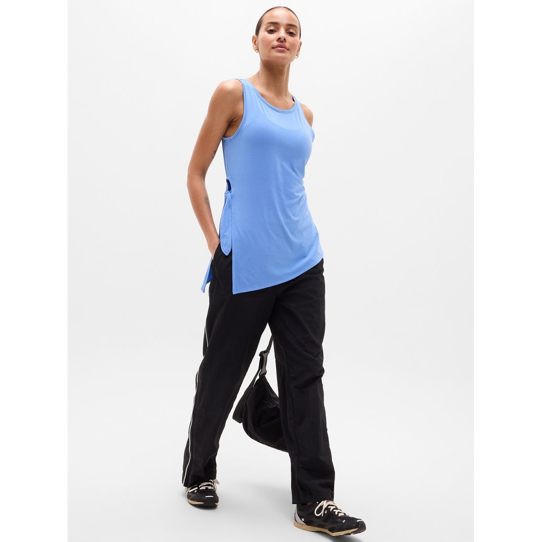 Women's Move With Ease Asym Tie Tank