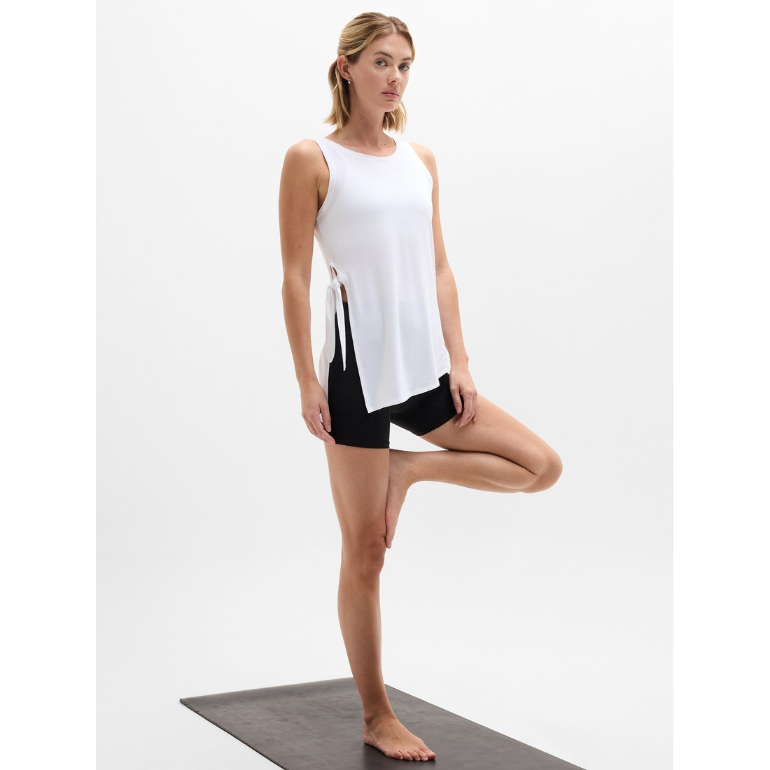 Women's Move With Ease Asym Tie Tank