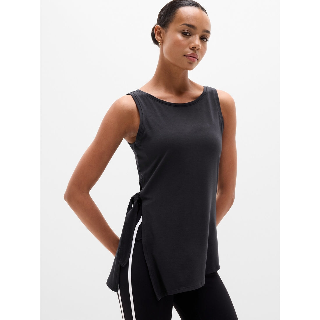 Women's Move With Ease Asym Tie Tank