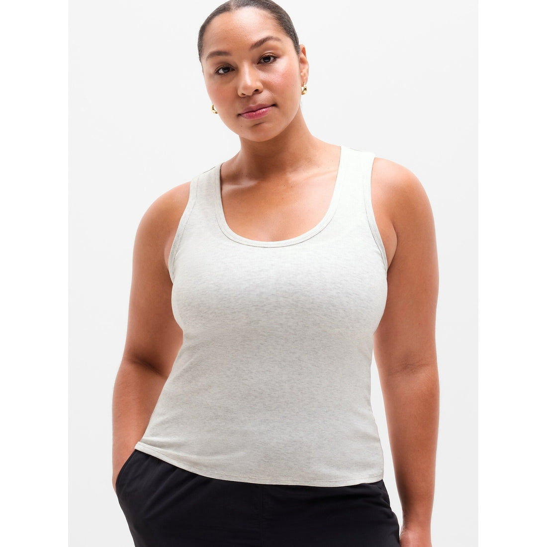 Women's Signature Rib Scoop Tank