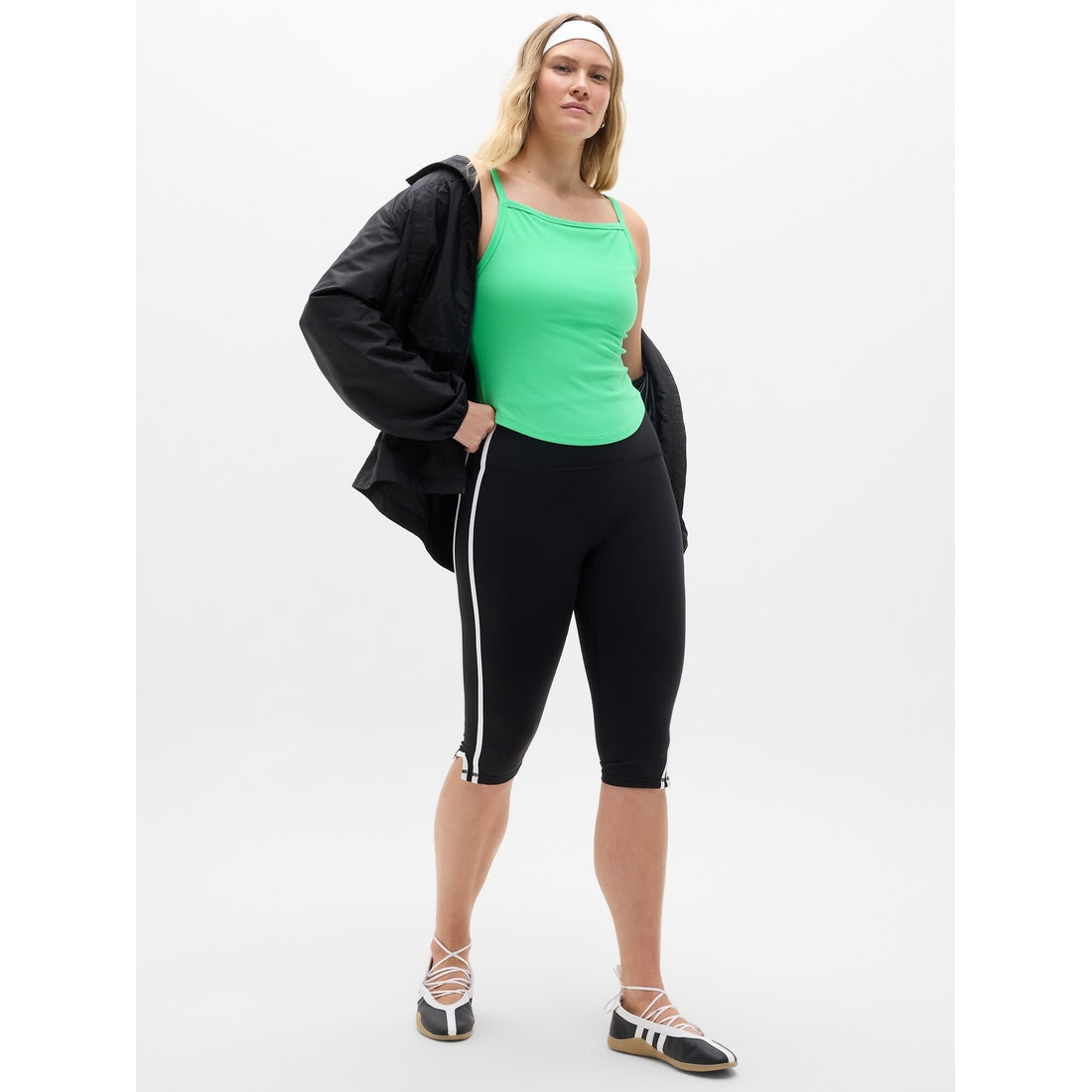 Women's Signature Rib Apron Support Top