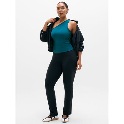 Women's Signature Rib Asym One Shoulder Support Top