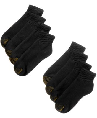 Men's 8-Pack Athletic Quarter Socks