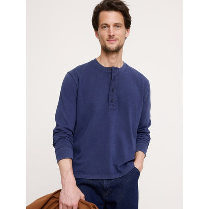 Men's Heritage Cotton Slub Henley T-Shirt