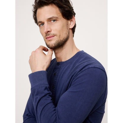 Men's Heritage Cotton Slub Henley T-Shirt