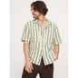 Men's Stripe Knit Resort Shirt