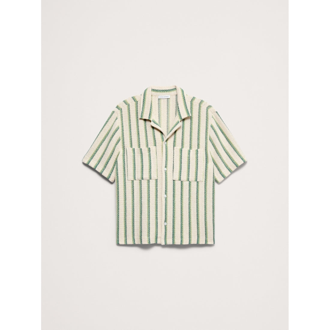 Men's Stripe Knit Resort Shirt
