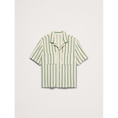Men's Stripe Knit Resort Shirt