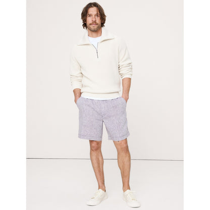 Men's 7" Linen Pull-On Short