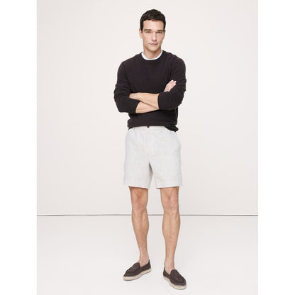 Men's 7" Linen Pull-On Short