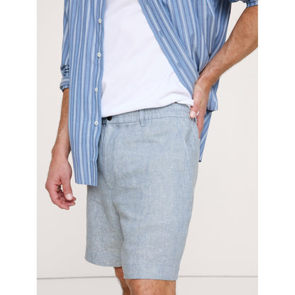 Men's 7" Linen Pull-On Short