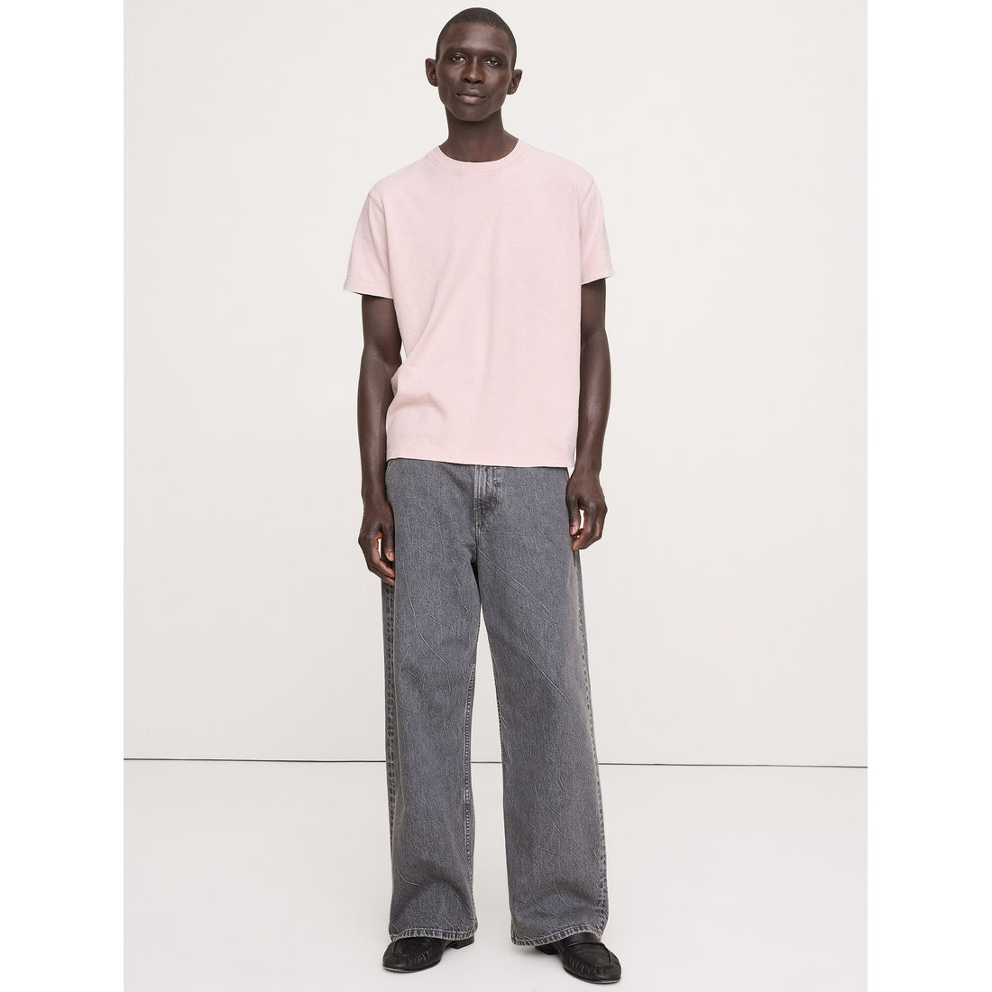 Men's Heritage Cotton Slub Crew-Neck T-Shirt