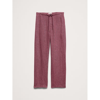Men's Relaxed Linen Pull-On Beach Pant