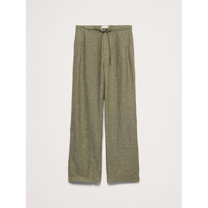 Men's Relaxed Linen Pull-On Beach Pant