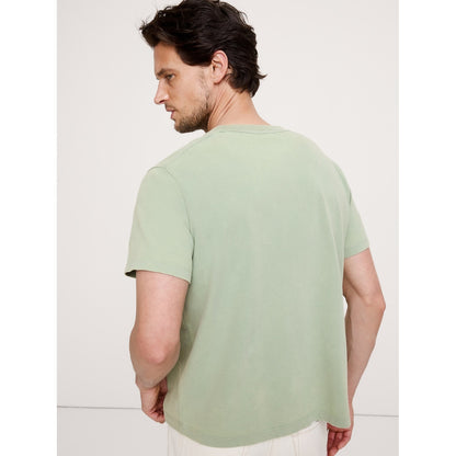 Men's Sueded Cotton Crew-Neck T-Shirt