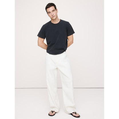 Men's Sueded Cotton Crew-Neck T-Shirt