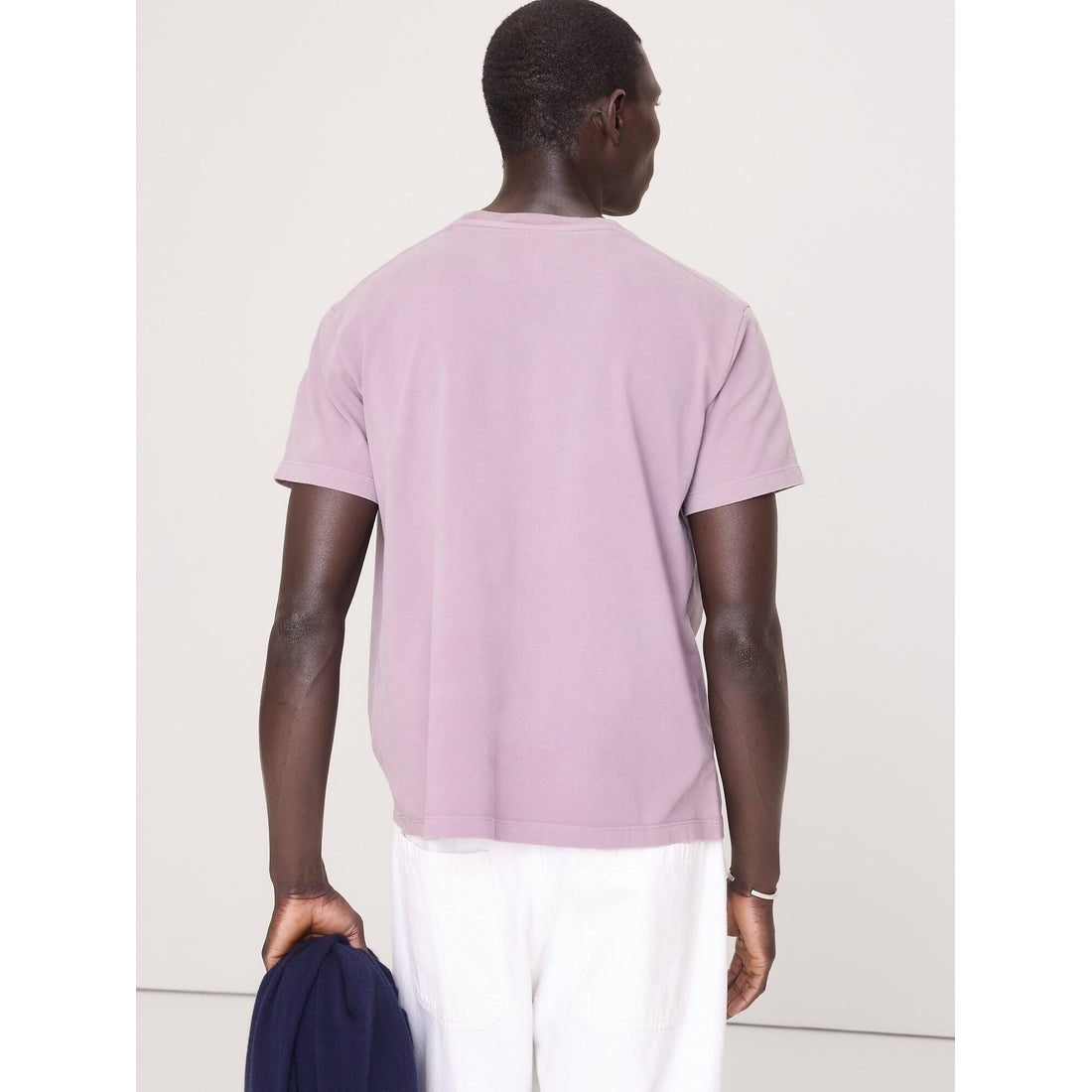 Men's Sueded Cotton Crew-Neck T-Shirt