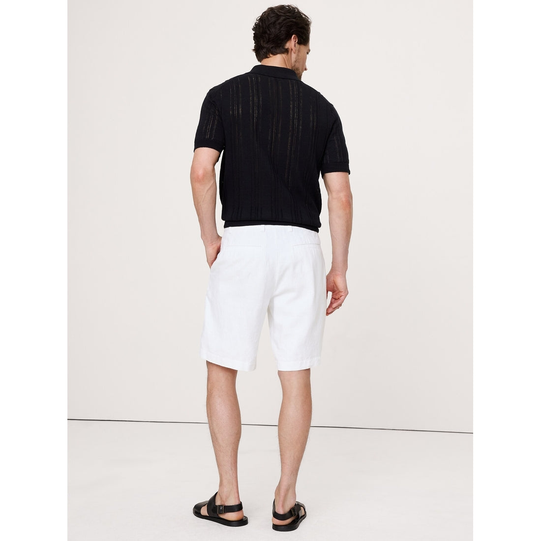 Men's 9" Linen Short