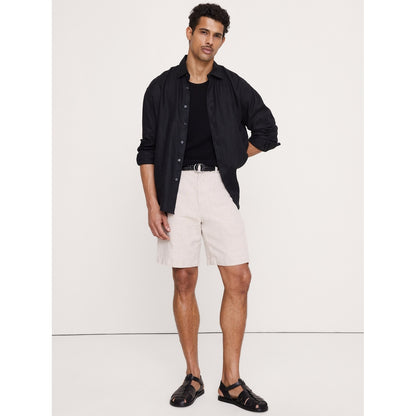 Men's 9" Linen Short