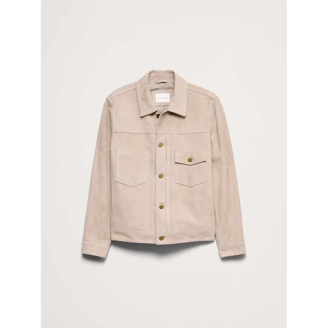 Men's Suede Trucker Jacket