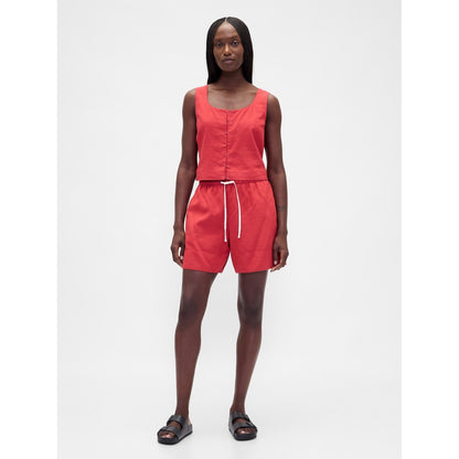 Women's 6" Linen-Blend Easy Shorts
