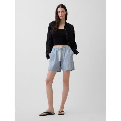 Women's 6" Linen-Blend Easy Shorts