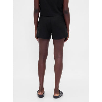 Women's 4" Mid Rise Linen-Blend Shorts