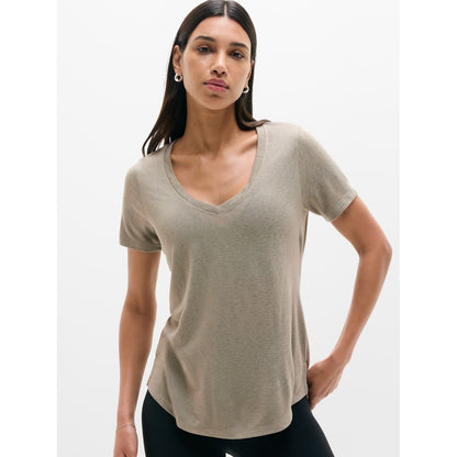 Women's Breezy Scoop V-Neck Tee