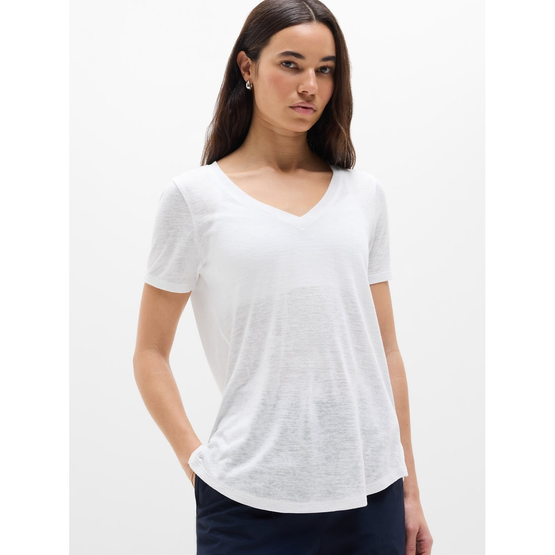 Women's Breezy Scoop V-Neck Tee